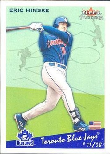 #U117 Eric Hinske - Toronto Blue Jays - 2002 Fleer Tradition Update Baseball