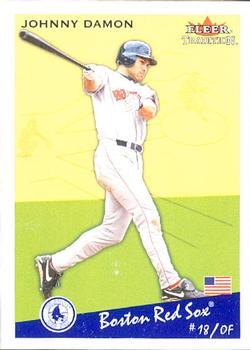 #U122 Johnny Damon - Boston Red Sox - 2002 Fleer Tradition Update Baseball