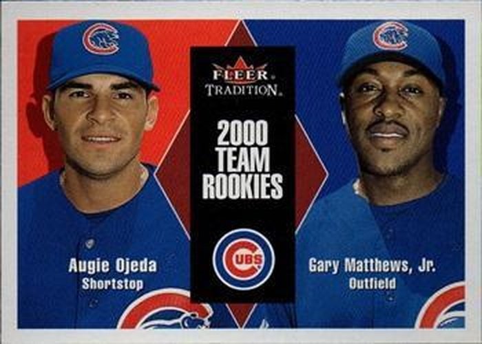 #U126 Augie Ojeda / Gary Matthews Jr. - Chicago Cubs - 2000 Fleer Tradition Update Baseball