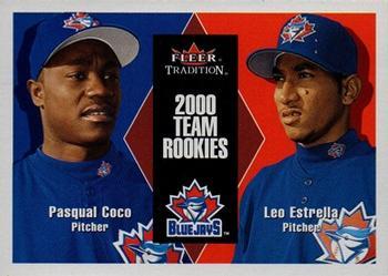 #U147 Pasqual Coco / Leo Estrella - Toronto Blue Jays - 2000 Fleer Tradition Update Baseball