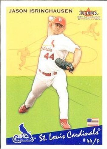 #U170 Jason Isringhausen - St. Louis Cardinals - 2002 Fleer Tradition Update Baseball
