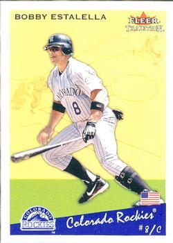 #U183 Bobby Estalella - Colorado Rockies - 2002 Fleer Tradition Update Baseball