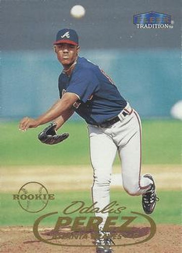 #U25 Odalis Perez - Atlanta Braves - 1998 Fleer Tradition Update Baseball
