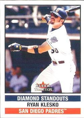 #U279 Ryan Klesko - San Diego Padres - 2002 Fleer Tradition Update Baseball