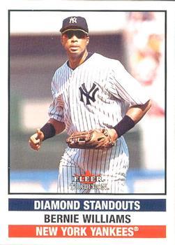 #U285 Bernie Williams - New York Yankees - 2002 Fleer Tradition Update Baseball