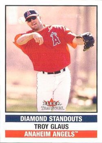 #U288 Troy Glaus - Anaheim Angels - 2002 Fleer Tradition Update Baseball