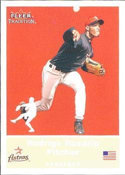 #U30 Rodrigo Rosario - Houston Astros - 2002 Fleer Tradition Update Baseball