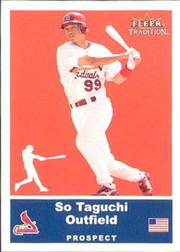 #U38 So Taguchi - St. Louis Cardinals - 2002 Fleer Tradition Update Baseball