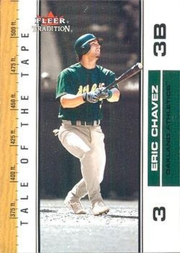 #U394 Eric Chavez - Oakland Athletics - 2002 Fleer Tradition Update Baseball