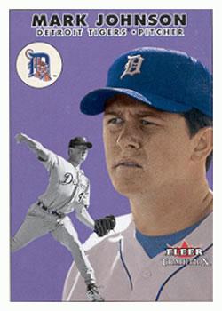 #U39 Mark Johnson - Detroit Tigers - 2000 Fleer Tradition Update Baseball
