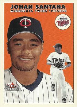 #U43 Johan Santana - Minnesota Twins - 2000 Fleer Tradition Update Baseball