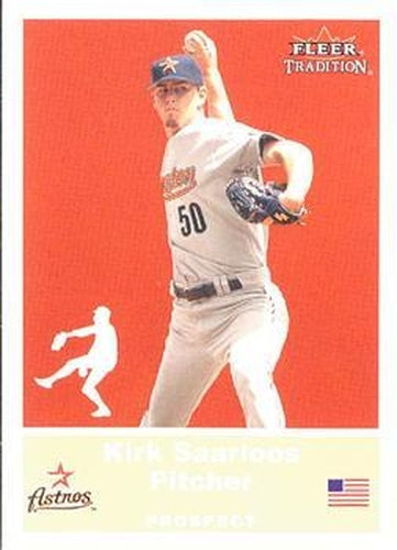#U43 Kirk Saarloos - Houston Astros - 2002 Fleer Tradition Update Baseball