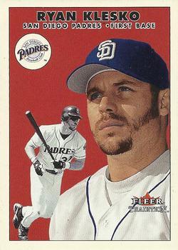 #U46 Ryan Klesko - San Diego Padres - 2000 Fleer Tradition Update Baseball