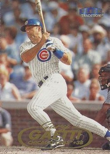 #U54 Gary Gaetti - Chicago Cubs - 1998 Fleer Tradition Update Baseball
