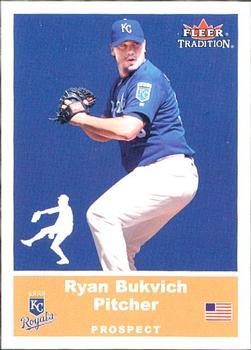 #U59 Ryan Bukvich - Kansas City Royals - 2002 Fleer Tradition Update Baseball