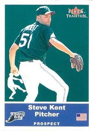 #U60 Steve Kent - Tampa Bay Devil Rays - 2002 Fleer Tradition Update Baseball