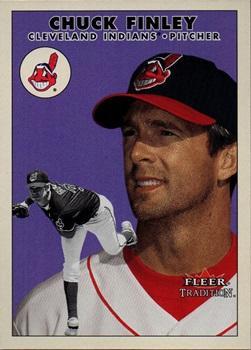 #U72 Chuck Finley - Cleveland Indians - 2000 Fleer Tradition Update Baseball