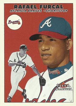 #U75 Rafael Furcal - Atlanta Braves - 2000 Fleer Tradition Update Baseball