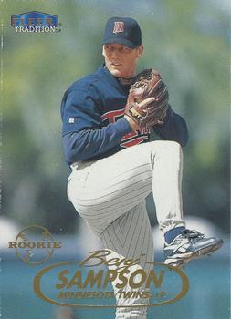 #U83 Benj Sampson - Minnesota Twins - 1998 Fleer Tradition Update Baseball