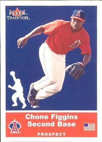 #U84 Chone Figgins - Anaheim Angels - 2002 Fleer Tradition Update Baseball