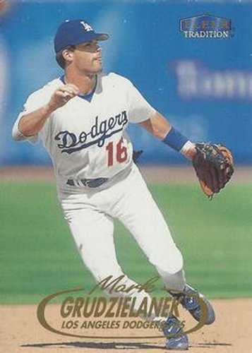 #U89 Mark Grudzielanek - Los Angeles Dodgers - 1998 Fleer Tradition Update Baseball
