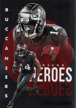 #UH15 Chris Godwin - Tampa Bay Buccaneers - 2021 Panini Absolute - Unsung Heroes Football
