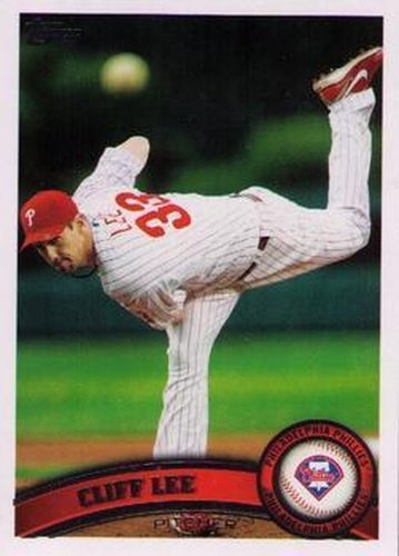#US100 Cliff Lee - Philadelphia Phillies - 2011 Topps Update Baseball
