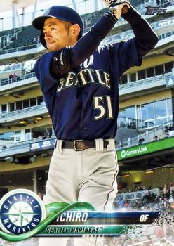 #US100a Ichiro - Seattle Mariners - 2018 Topps Update Baseball