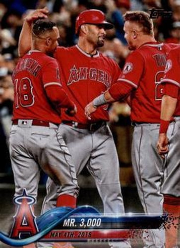 #US102 Albert Pujols - Los Angeles Angels - 2018 Topps Update Baseball