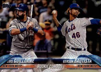 #US103 Luis Guillorme / Gerson Bautista - New York Mets - 2018 Topps Update Baseball