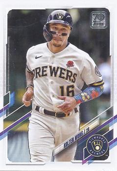 #US110 Kolten Wong - Milwaukee Brewers - 2021 Topps Update Baseball