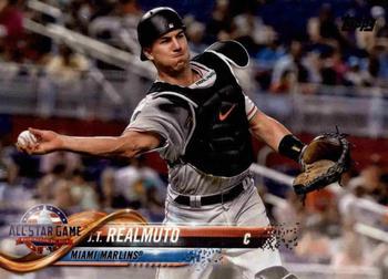 #US112 J.T. Realmuto - Miami Marlins - 2018 Topps Update Baseball