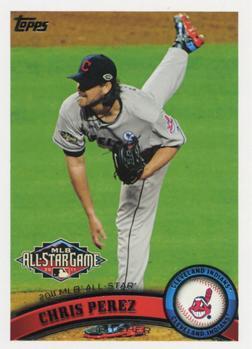 #US113 Chris Perez - Cleveland Indians - 2011 Topps Update Baseball