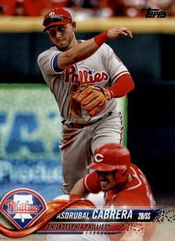 #US116 Asdrubal Cabrera - Philadelphia Phillies - 2018 Topps Update Baseball