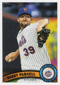 #US120 Bobby Parnell - New York Mets - 2011 Topps Update Baseball
