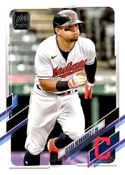 #US122 Cesar Hernandez - Cleveland Indians - 2021 Topps Update Baseball