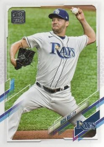 #US128 Rich Hill - Tampa Bay Rays - 2021 Topps Update Baseball