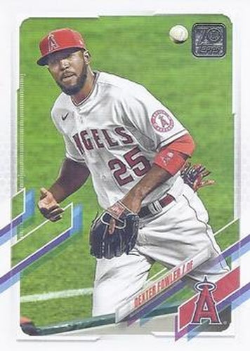 #US130 Dexter Fowler - Los Angeles Angels - 2021 Topps Update Baseball