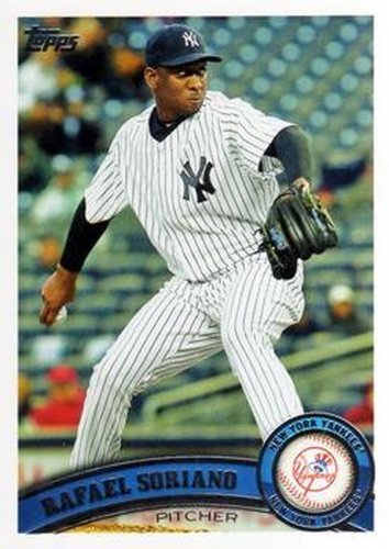 #US139 Rafael Soriano - New York Yankees - 2011 Topps Update Baseball