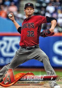 #US140 Clay Buchholz - Arizona Diamondbacks - 2018 Topps Update Baseball