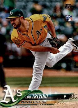 #US144 Lou Trivino - Oakland Athletics - 2018 Topps Update Baseball