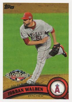 #US146 Jordan Walden - Los Angeles Angels - 2011 Topps Update Baseball