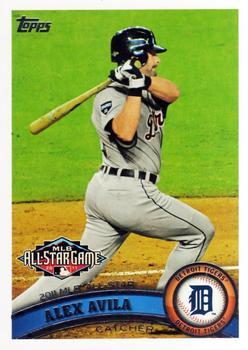 #US14 Alex Avila - Detroit Tigers - 2011 Topps Update Baseball