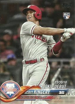 #US14a Scott Kingery - Philadelphia Phillies - 2018 Topps Update Baseball