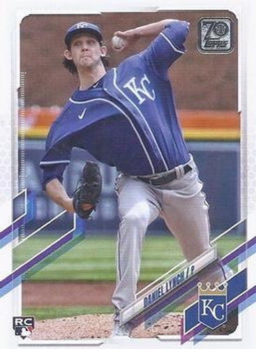 #US153 Daniel Lynch - Kansas City Royals - 2021 Topps Update Baseball