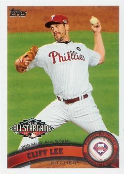 #US154a Cliff Lee - Philadelphia Phillies - 2011 Topps Update Baseball