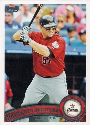 #US156 Humberto Quintero - Houston Astros - 2011 Topps Update Baseball