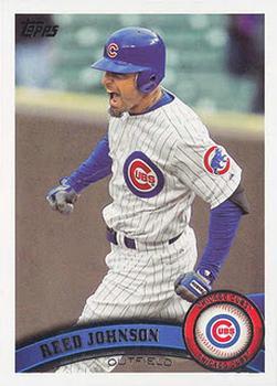 #US157 Reed Johnson - Chicago Cubs - 2011 Topps Update Baseball