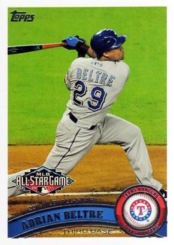 #US163 Adrian Beltre - Texas Rangers - 2011 Topps Update Baseball