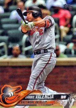 #US163 Danny Valencia - Baltimore Orioles - 2018 Topps Update Baseball